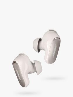 Bose QuietComfort Ultra Earbuds (1st Gen) True Wireless Bluetooth In-Ear Headphones with Personalised Noise Cancellation & Sound, White Smoke