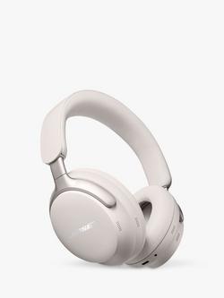 Bose QuietComfort Ultra Noise Cancelling Over-Ear Wireless Bluetooth Headphones with Mic/Remote, White