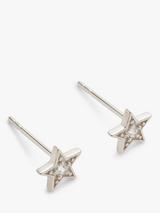 Orelia Celestial Ear Party Stud Earrings Pack of 6 Pale Gold