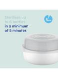 MAM Microwave Bottle Steriliser, Grey