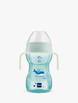 Mam Fun to Drink Cup & Glow Handles, 270ml, Blue