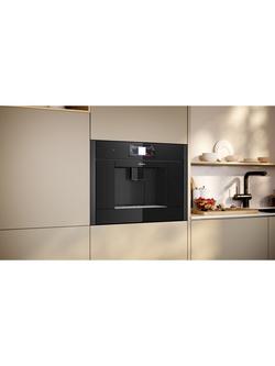 Neff N90 CL4TT11G0 Built In Coffee Machine, Grey Graphite - view 2, Grey Graphite