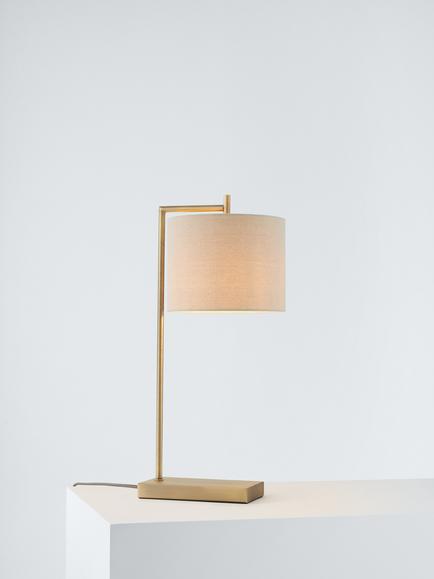 Blakely Touch Task Table Lamp, Matte Antique Brass