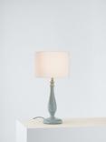 John Lewis Crackle Ceramic Table Lamp Base, Blue