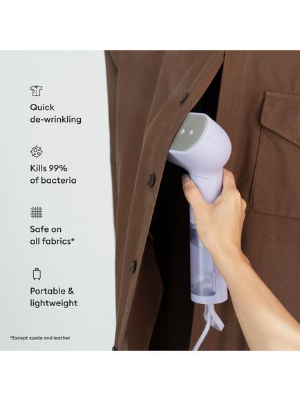 Steamery Cirrus X Handheld Clothes Steamer - view 2, Lilac