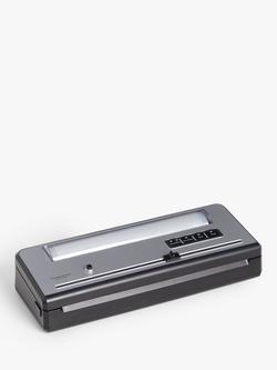 John Lewis Vacuum Sealer, Black/Silver, Black/Silver