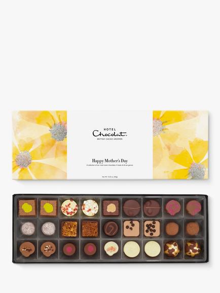 Hotel Chocolat Happy Mother’s Day Sleekster Chocolates, Box of 27, 428g, Multi