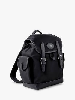 Mulberry Mini Heritage Nylon Backpack, Black - view 2, Black