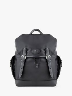 Mulberry Heritage Nylon Backpack, Black, Black