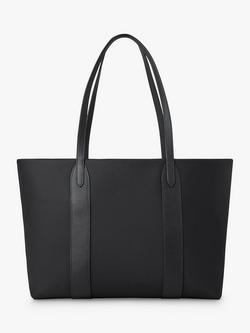 Mulberry Bayswater Nylon Tote Bag, Black - view 2, Black