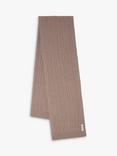 Mulberry Softie Chain Cable Knit Wool Scarf