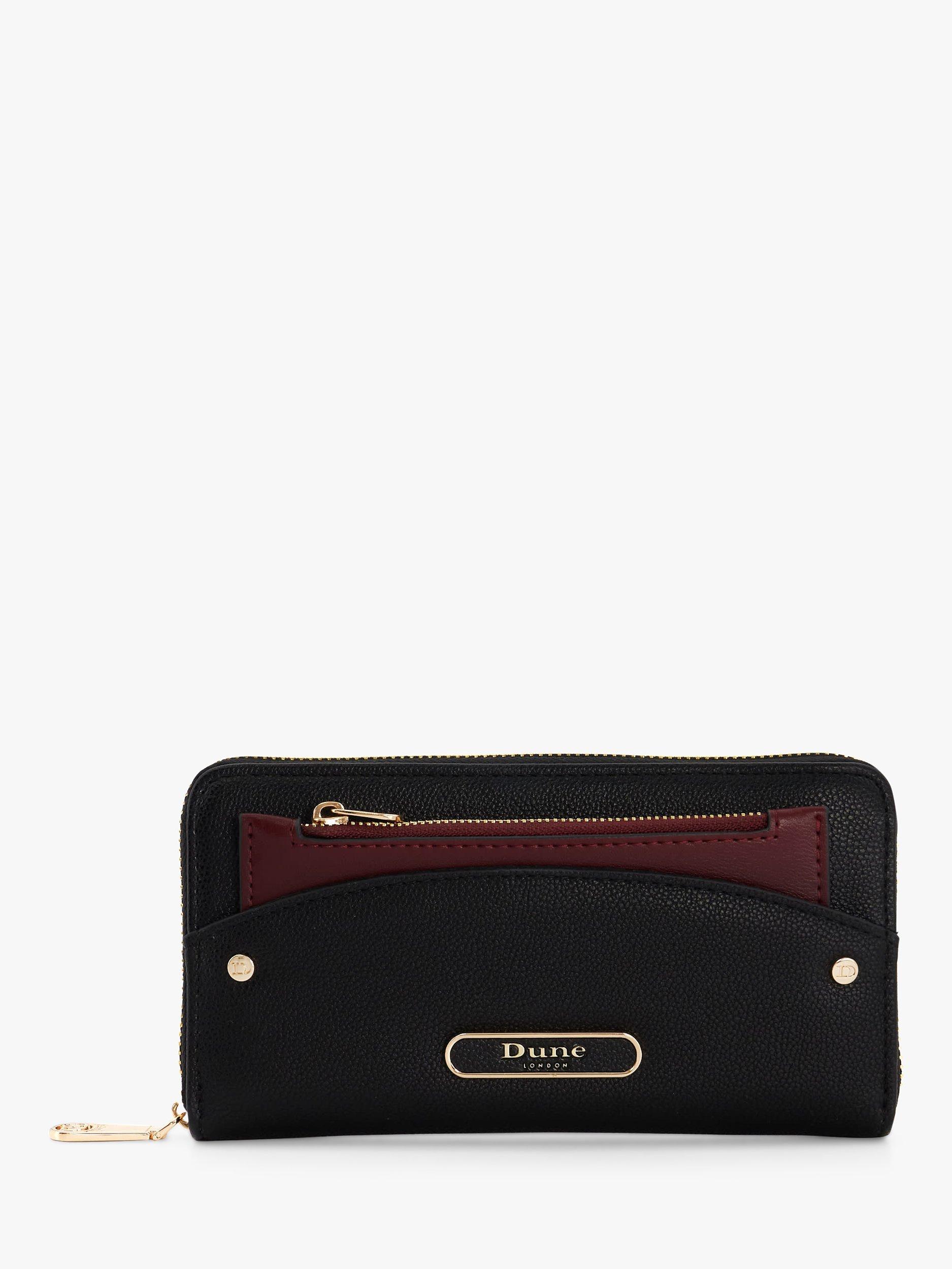 Dune Kalens Zip Around Purse, Taupe