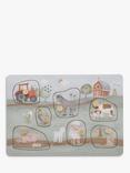 Little Dutch Little Farm Sound Puzzle, FSC-Certified Wood