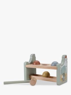 Little Dutch Little Farm Pounding Bench, FSC-Certified Wood - view 2, Multi