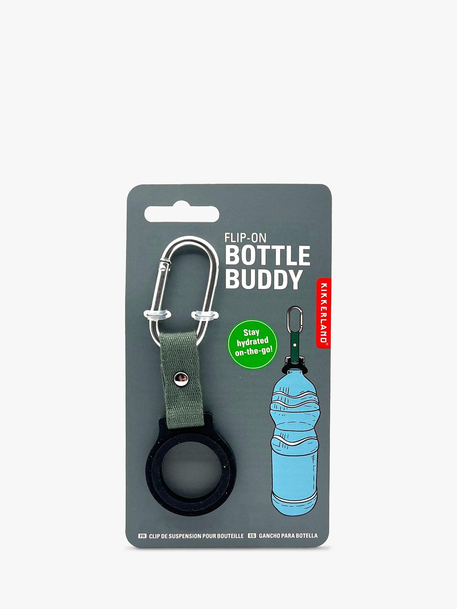 Kikkerland Bottle Holder with Carabiner, Multi