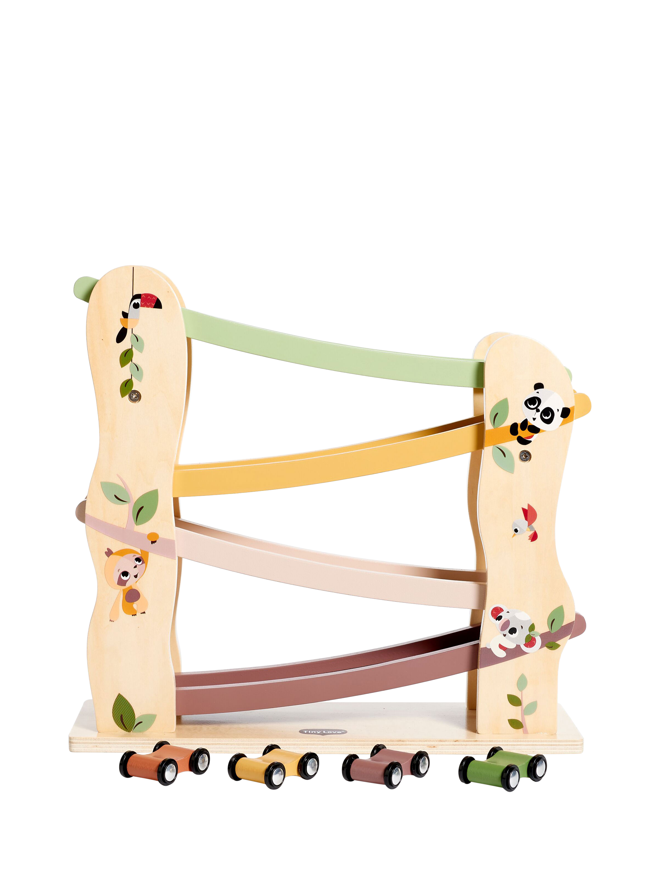 Tiny Love Wooden Race Car Ramp Activity Toy