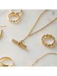 Daisy London Estée Lalonde T-Bar Pendant Necklace