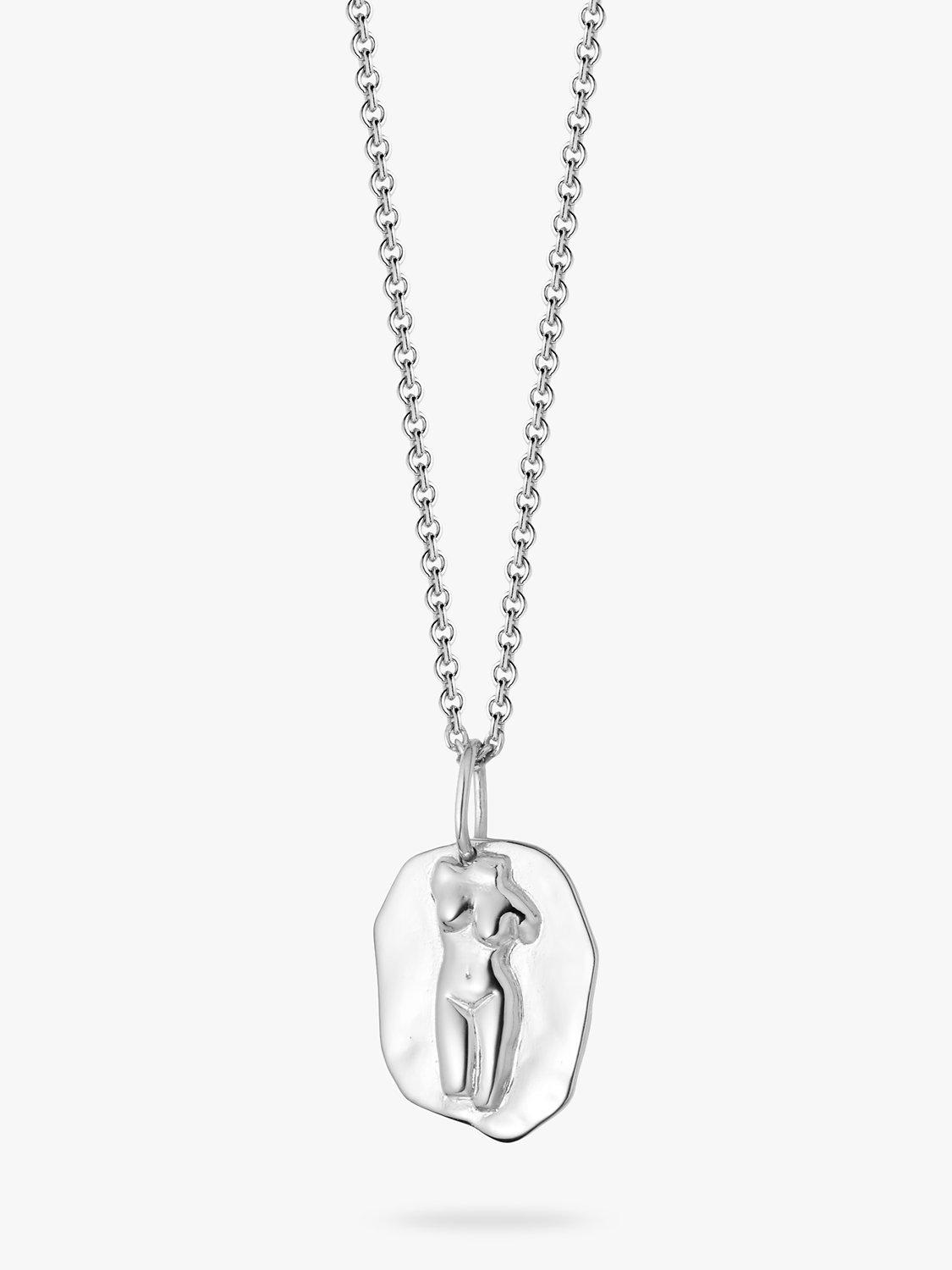 Daisy London Aphrodite Pendant Necklace, Silver