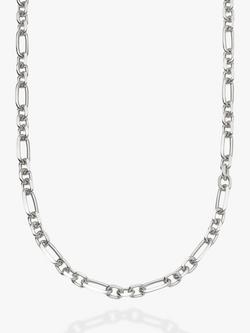 Daisy London Magnus Chain Necklace, Silver, Silver
