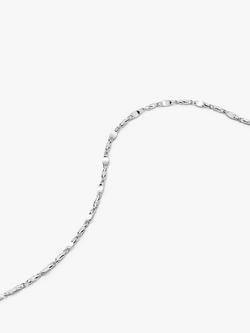 Daisy London Isla Tidal Twist Chain Necklace, Gold, Silver