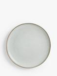 John Lewis Iver Reactive Glaze Stoneware Dinner Plate, 27.4cm, Moonlight