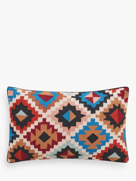 John Lewis Puebla Cushion, Multi, Multi