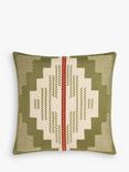 John Lewis Tulum Cushion, Avocado