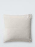 John Lewis Corded Square Cushion, Greige