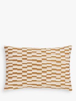 John Lewis Vista Cushion, Caramel