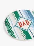 John Lewis Dad Fine China Coaster, Multi