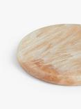 John Lewis Amber Onyx Marble Round Coasters, Set of 4, Amber