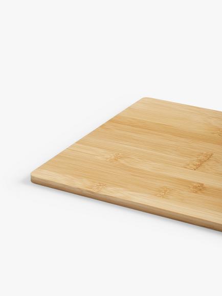 John Lewis Bamboo Placemats, Set of 4, Natural - view 2, Natural