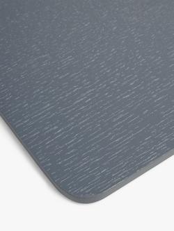John Lewis ANYDAY Wood Effect Placemats, Set of 2 - view 2, Light Grey