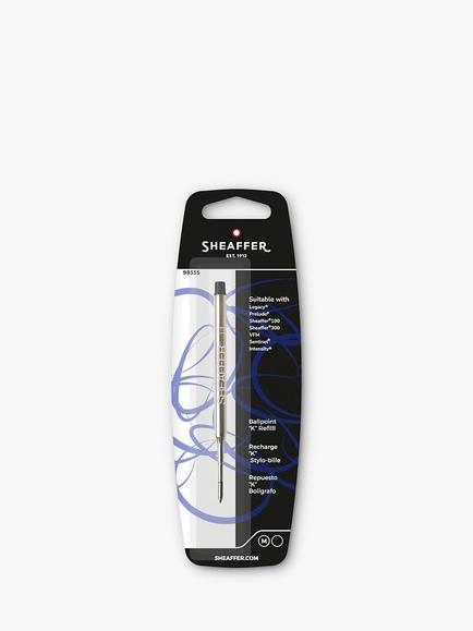 Sheaffer Medium K Ballpoint Pen Refill, Black