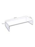 Osco Acrylic Monitor Stand, Clear