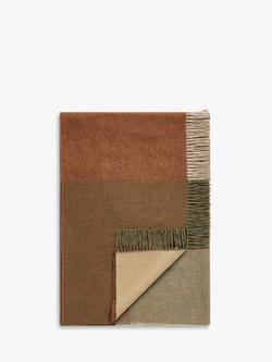 John Lewis Elemental Merino Wool Throw, Multi
