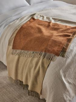 John Lewis Elemental Merino Wool Throw - view 2, Multi