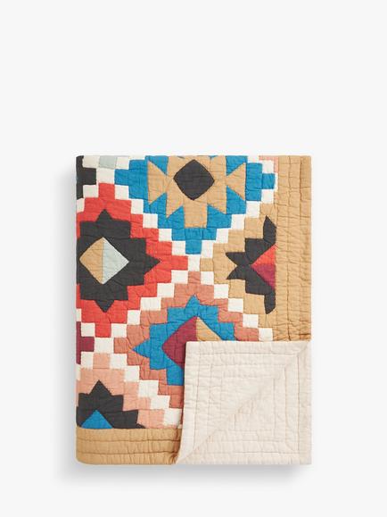 John Lewis Puebla Quilt, Multi, Multi