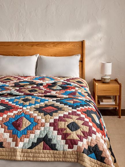 John Lewis Puebla Quilt, Multi - view 2, Multi