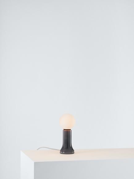 tala Shore Table Lamp, Smoke Grey