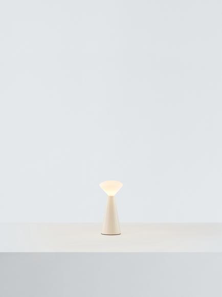 tala Mantle Rechargeable Table Lamp, Stone White