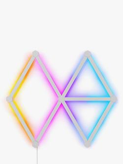 Nanoleaf Lines Wall/Ceiling Light Starter Kit, 9 LED Bars, Multicolour, Multicolour