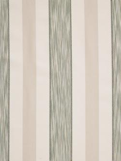 John Lewis Denver Stripe Made to Measure Curtains or Roman Blind, Myrtle Green, Myrtle Green