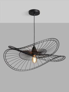 John Lewis Hiko Dual Layer 100 Ceiling Light, Black