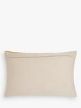 John Lewis Quilted Velvet Rectangular Cushion