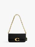 Coach Lux Idol 23 Chain Strap Shoulder Bag, Black