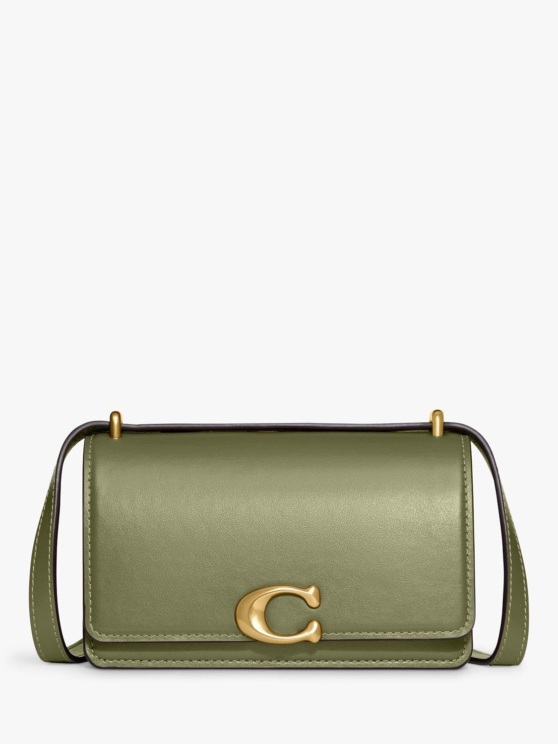 Coach Bandit Leather Cross Body Bag, Moss