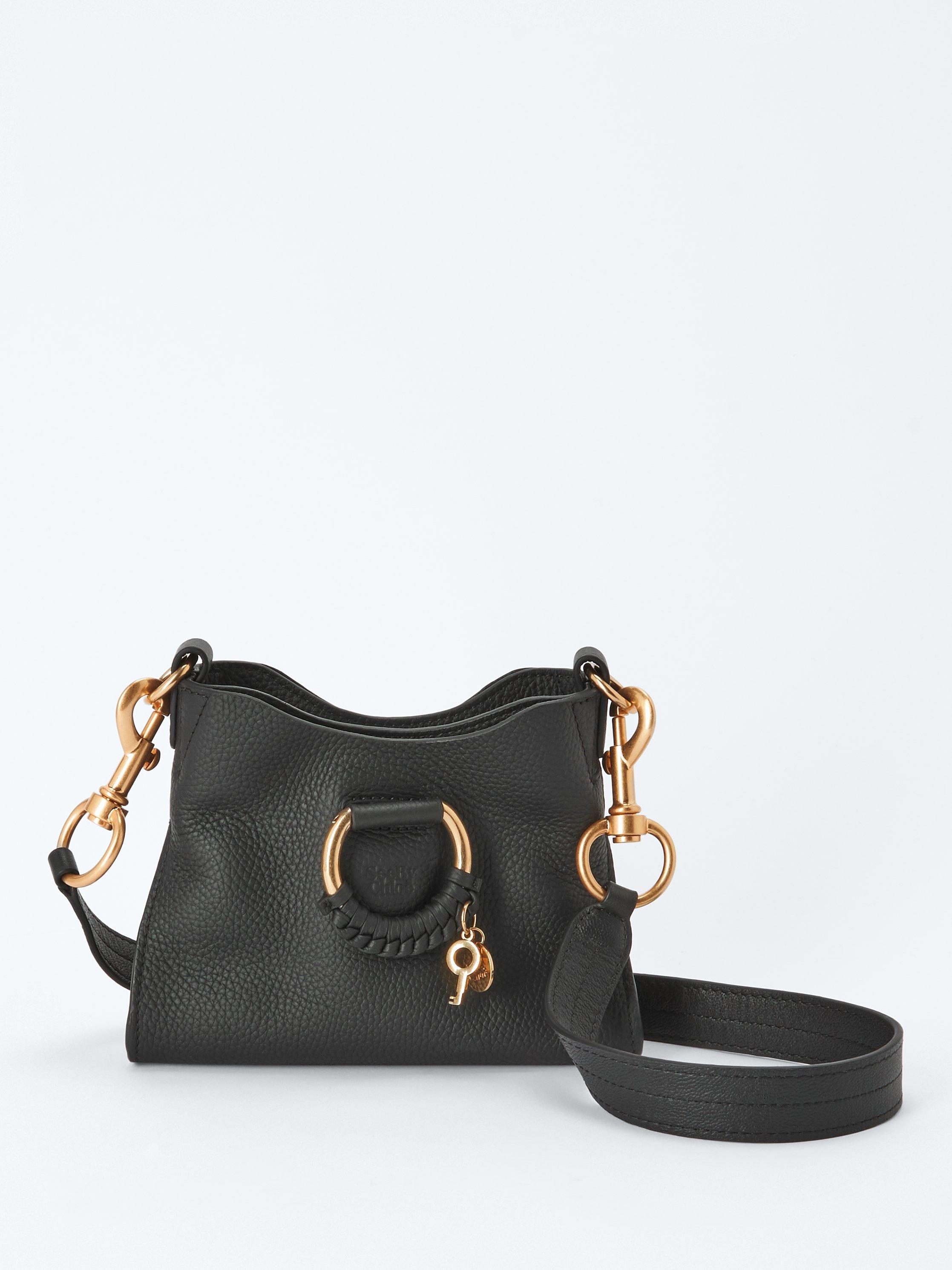 See by Chloe Joan Small Leather Crossbody Bag Black