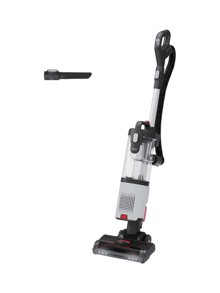 Hoover HL4 Upright Vacuum Cleaner with Anti-Twist, Moon Grey/Tulip Red, Moon Grey/Tulip Red