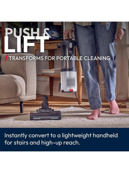 Hoover HL4 Upright Vacuum Cleaner with Anti-Twist, Moon Grey/Tulip Red - view 2, Moon Grey/Tulip Red